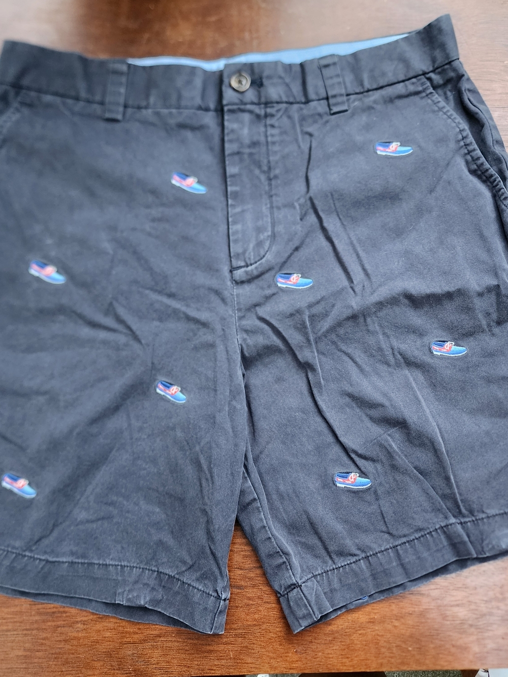Brooks Brothers 346 Light Blue Tailored Shorts Size 18